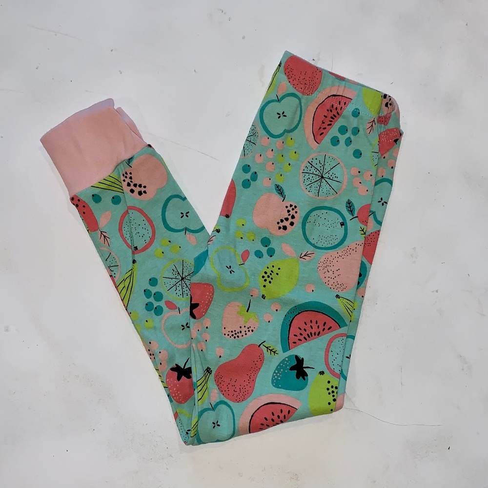 spotted zebra girls pj pants size s